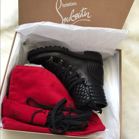 Christian Louboutin Shoes - Christian louboutin combat boots